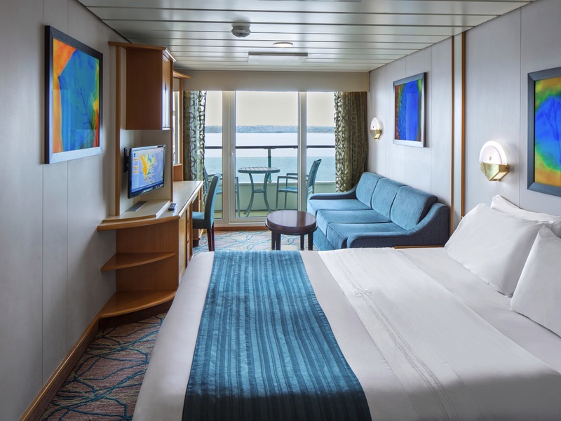 Spacious Sunset Ocean View Balcony